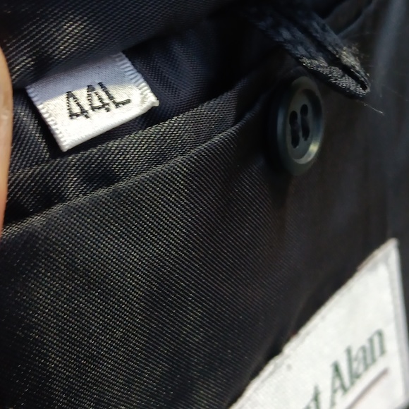 ROBERT ALAN MEN'S (2) BUTTON SILK/WOOL-BLEND LUXURY BLAZER - Picture 16 of 17